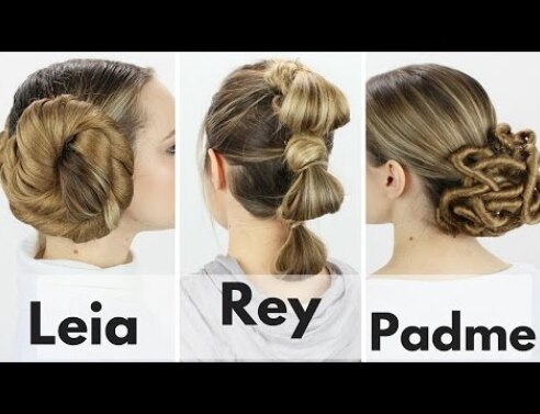 3 Iconic Star Wars Hairstyles Tutorial!