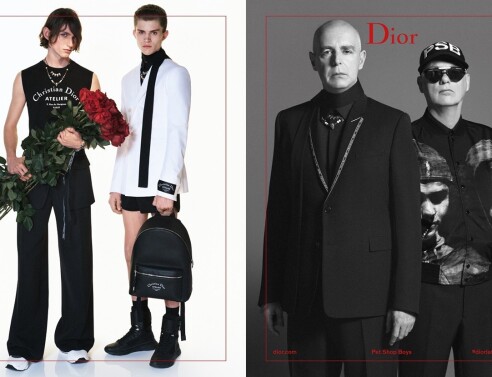 Οι Pet Shop Boys είναι τα νέα πρόσωπα του Dior Homme