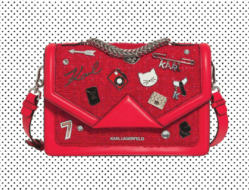 KARL LAGERFELD Τσαντάκι με pins €415
