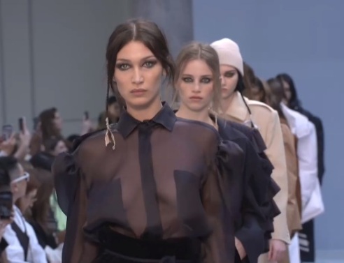 Bella Hadid @ Max Mara Fashion Show 2020/21