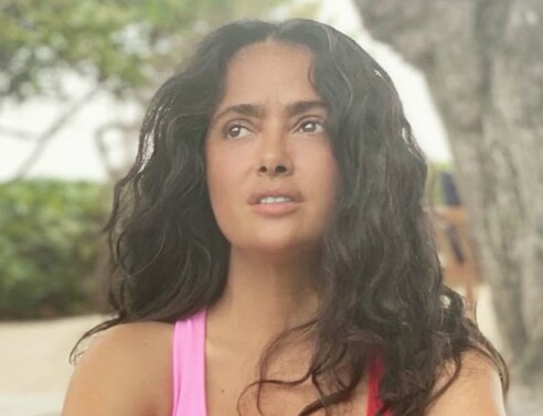 Η Salma Hayek χωρίς ίχνος μακιγιάζ