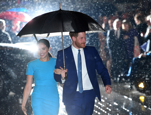 Ο πρίγκιπας Χάρι και η Μέγκαν Μαρκλ 