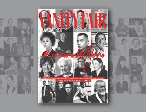 Vanity Fair Italy, το εξώφυλλο του τεύχους που είναι αφιερωμένο στο Μιλάνο και τη Λομβαρδία