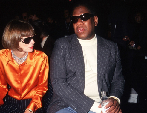 Anna Wintour και Andre Leon Talley