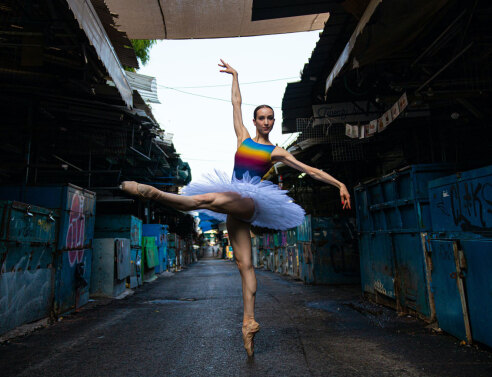 Στη βροχή σαν μπαλαρίνα 