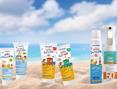 Ηλιοπροστασία και φροντίδα του ευαίσθητου βρεφικού και παιδικού δέρματος