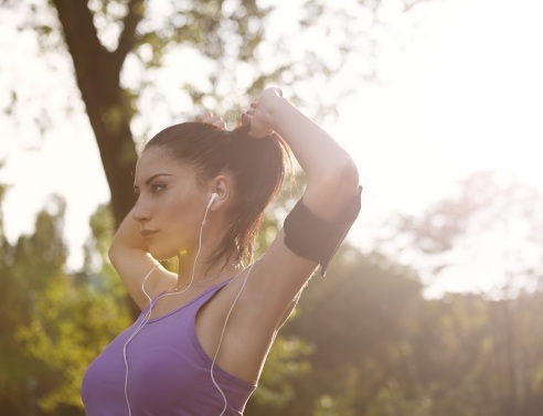 Γυναίκα που αθλείται