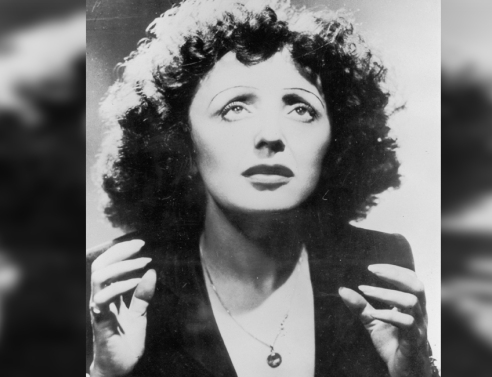 Η γαλλίδα τραγουδίστρια Edith Piaf, 1948