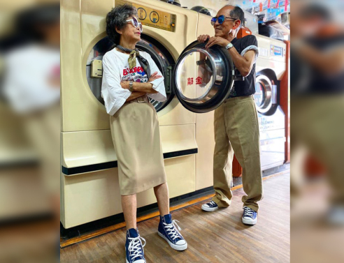 Ζευγάρι 80χρονων fashion influencers κάνει θραύση στο Instagram