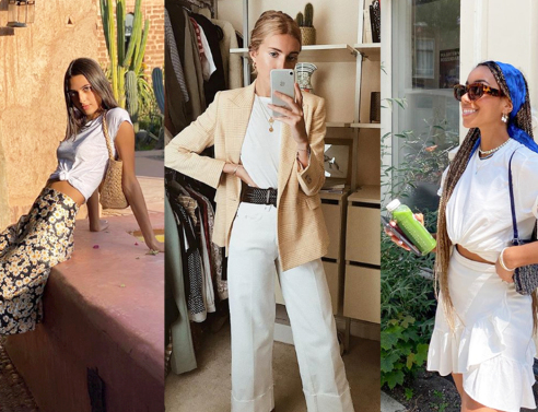 5 ιδέες για να συνδυάσεις με στιλ το λευκό σου t-shirt