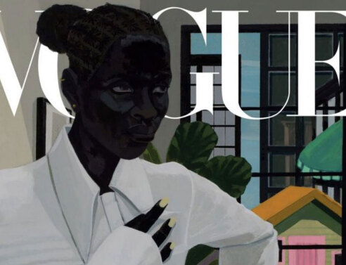 Το εξώφυλλο που φιλοτέχνησε ο Kerry James Marshall για τη Vogue Σεπτεμβρίου