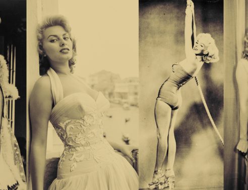 Gina Lollobrigida, Sophia Loren, Marilyn Monroe, Anita Ekberg ©Getty Images