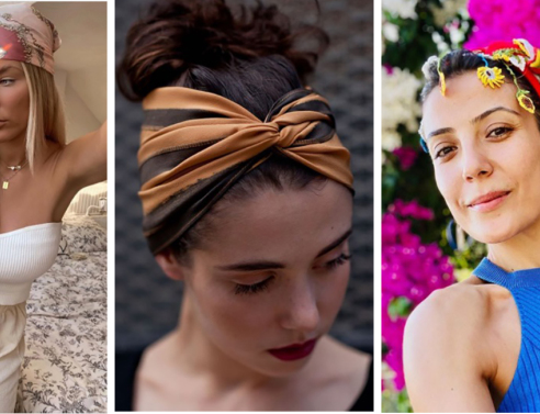 Κορίτσια που φοράνε μαντήλι στα μαλλιά