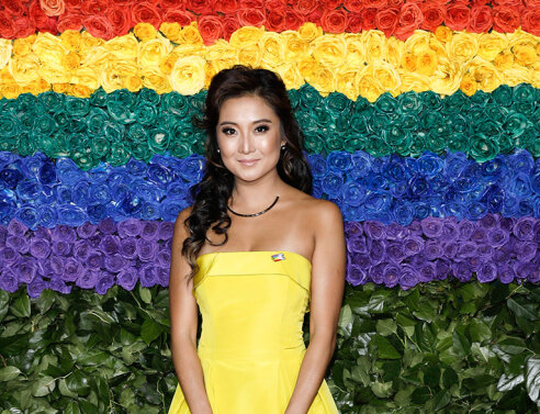 Άσλεϊ Παρκ, Αμερικανίδα ηθοποιός του Μπρόντγουεϊ που πρωταγωνιστεί στην τηλεοπτική σειρά του Netflix «Emily in Paris» 