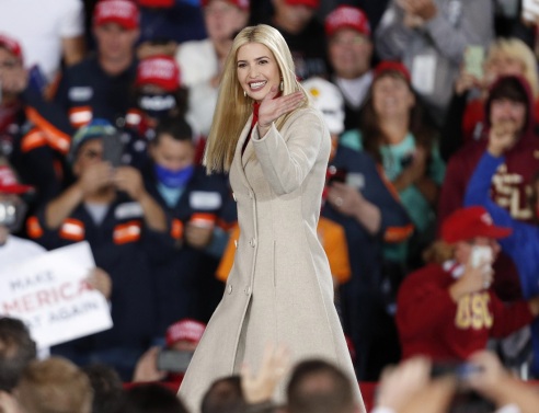 Η Ivanka Trump, κόρη του πρώην αμερικανού προέδρου Donald Trump