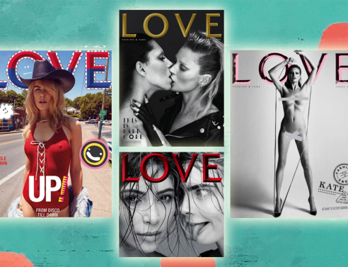 Εξώφυλλα του περιοδικού LOVE