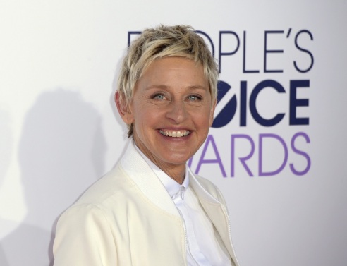 Η παρουσιάστρια Έλεν ντε Τζένερις