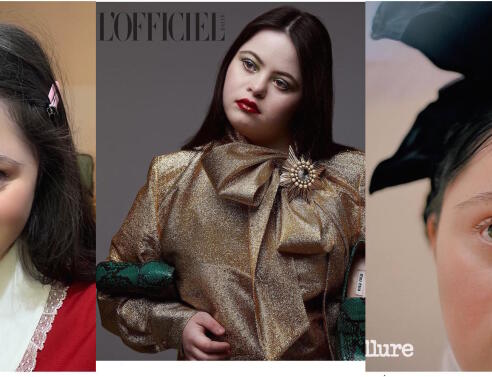 Η Ellie G είναι το beauty model της Gucci κι έχει σύνδρομο Ντάουν