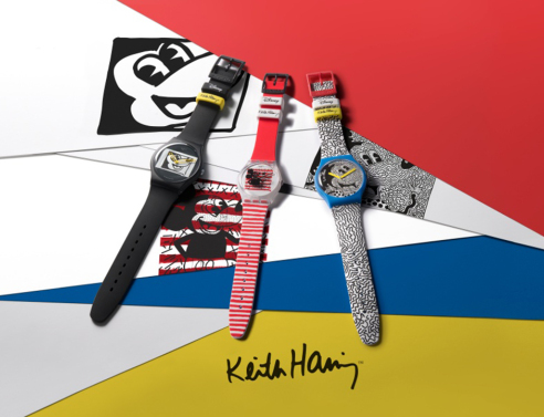 Disney Mickey Mouse X Keith Haring by Swatch