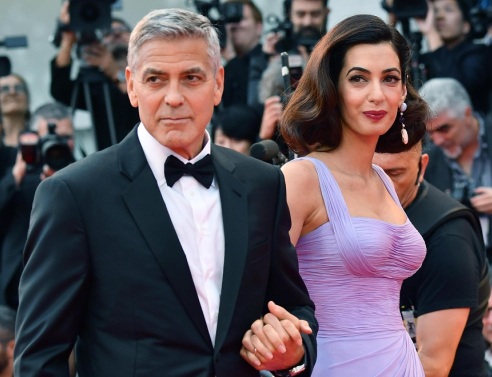 Ο Τζορτζ Κλούνεϊ και η Αμάλ Αλαμουντίν