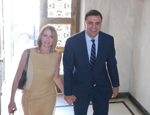 Τζένη Μπαλατσινού και Βασίλης Κικίλιας