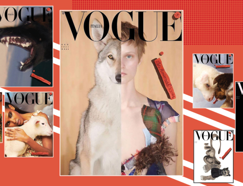 Η ιταλική Vogue αφιερώνει το τρέχον τεύχος της στα ζώα