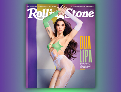 Η Dua Lipa στο εξώφυλλο του Rolling Stone