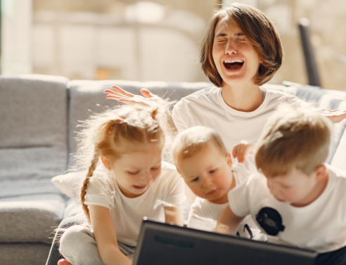 Μαμά και παιδιά