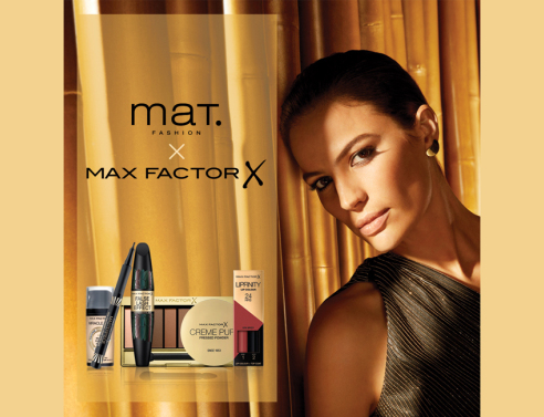 Η Mat. Fashion εγκαινιάζει τη συνεργασία της με τη Max Factor