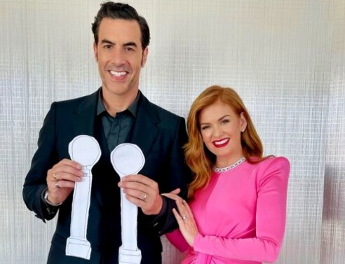 Οι Σάσα Μπάρον Κόεν και Αϊλα Φίσερ