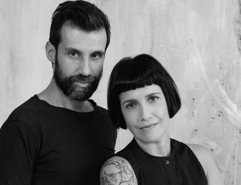 Η Βίκυ Μουδήλου και ο Σταμάτης Γκίνης του brand Eating the goober