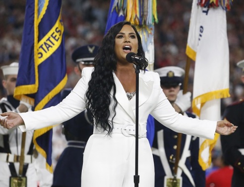 Η τραγουδίστρια Ντέμι Λοβάτο