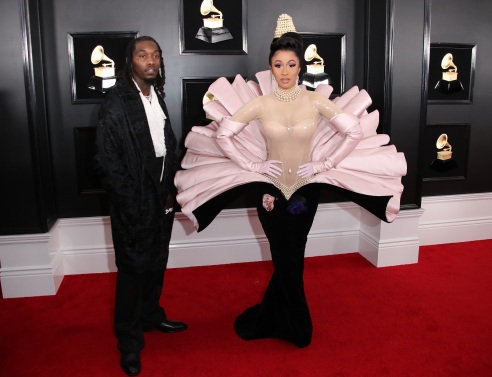 Η Cardi B στην 61η Τελετή Απονομής των Βραβείων Grammy, 2019