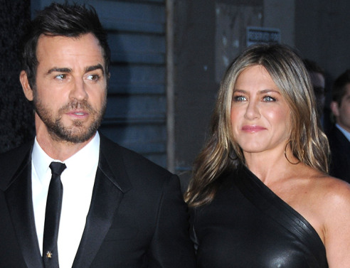 Τζάστιν Θερού και Τζένιφερ Άνιστον