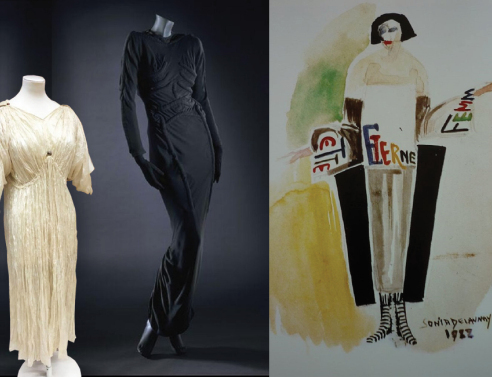 Delphos dress, Skeleton dress, Poem dress