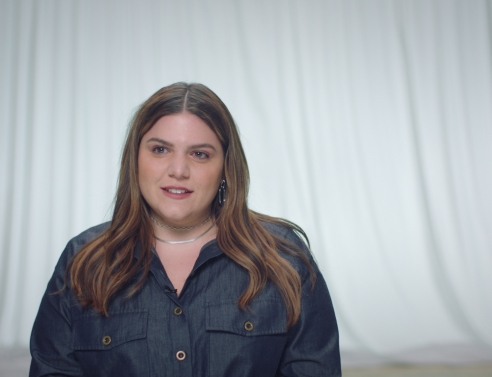 Η Δανάη Μπάρκα στην καμπάνια του Dove