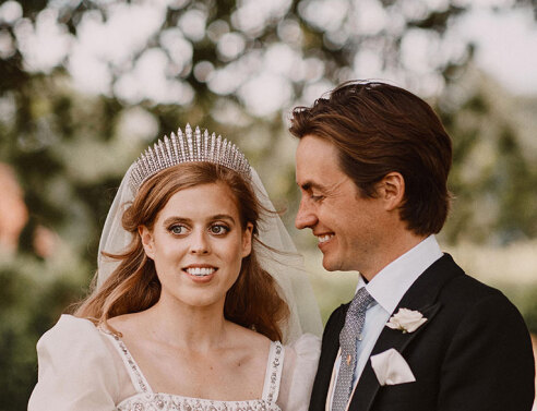 Η πριγκίπισσα Βεατρίκη και ο σύζυγός της, Εντοάρντο Μαπέλι Μότζι