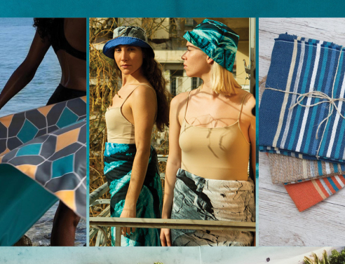 Γυναίκες με πετσέτες θαλάσσης