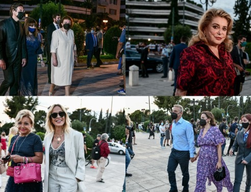 Καλεσμένοι στην επίδειξη του οίκου Dior στο Καλλιμάρμαρο