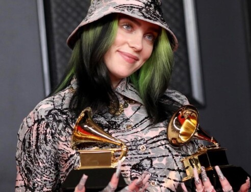 H ποπ τραγουδόστρια Billie Eilish©Instagram