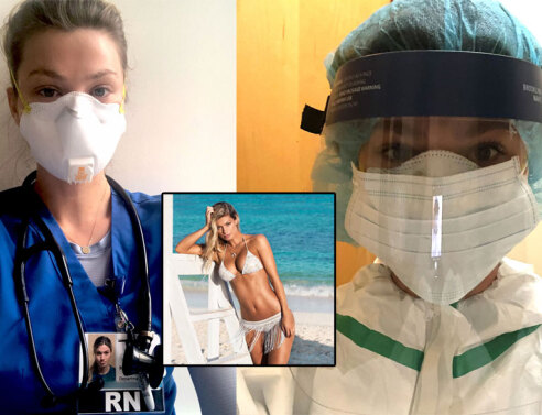 Μάγκι Ρόουλινς (Maggie Rawlins), η νοσηλεύτρια σε πτέρυγα Covid που δέχτηκε πρόταση από το Sports Illustrated