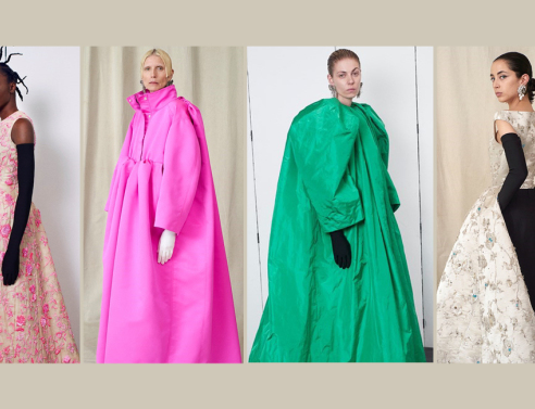 Balenciaga: Υψηλή ραπτική με τζιν και t-shirt