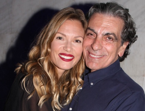 Η Βίκυ Καγιά με τον Χάρη Χουρμούζη