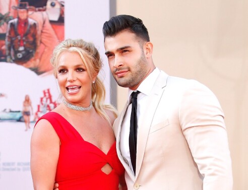 Η Μπρίτνεϊ Σπίαρς με τον σύντροφό της Σαμ Ασγκάρι