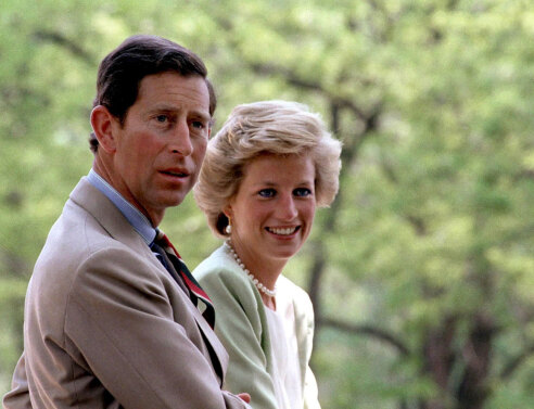 Ο πρίγκιπας Κάρολος και η πριγκίπισσα Νταϊάνα