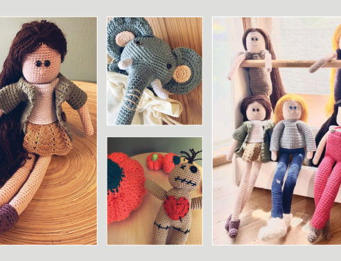 Agatha and Friends: Eλληνικό brand με χειροποίητες πλεκτές κούκλες