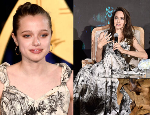 Η Shiloh Jolie-Pitt «ψωνίζει» από την γκαρνταρόμπα της μαμάς της
