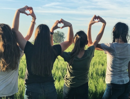 Γυναίκες σε χωράφι στο Μεξικό