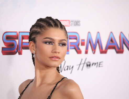 Η ηθοποιός Zendaya στην πρεμιέρα της ταινίας Spider-man: No Way Home