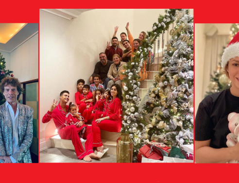 Πώς πέρασαν τα Χριστούγεννά τους οι διάσημοι